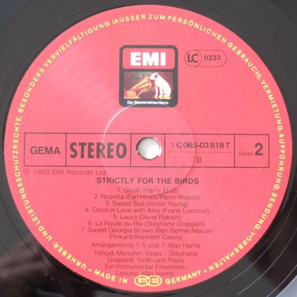 Die Stimme Seines Herrn 1C 065-03 818 T - Yehudi Menuhin, Stépha - Image 4