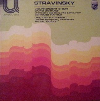 Philips 6585 003 - Igor Stravinsky, David Oistrach, Bernard Hait