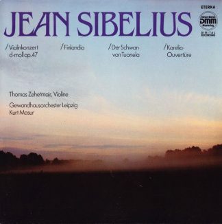 Eterna 7 29 151 - Jean Sibelius, Thomas Zehetmair, Gewandhausorc