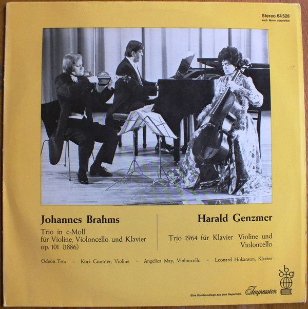 Impression 64 528 - Johannes Brahms, Harald Genzmer, Odeon Trio,