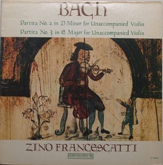 Columbia Special Products P 14194 - Johann Sebastian Bach, Zino