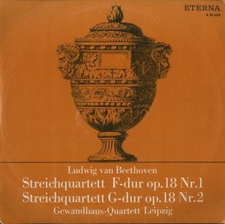 Eterna 8 20 655 - Ludwig van Beethoven, Gewandhaus-Quartett Leip