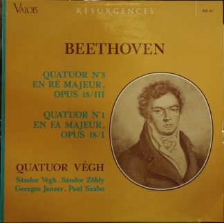 Valois MB 301 - Ludwig van Beethoven, Quatuor Végh - Quatuor Nº
