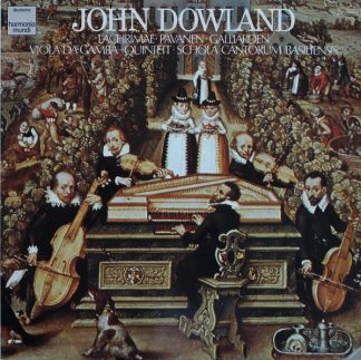 Deutsche Harmonia Mundi 1C 065-99 604 - John Dowland, Viola-da-G