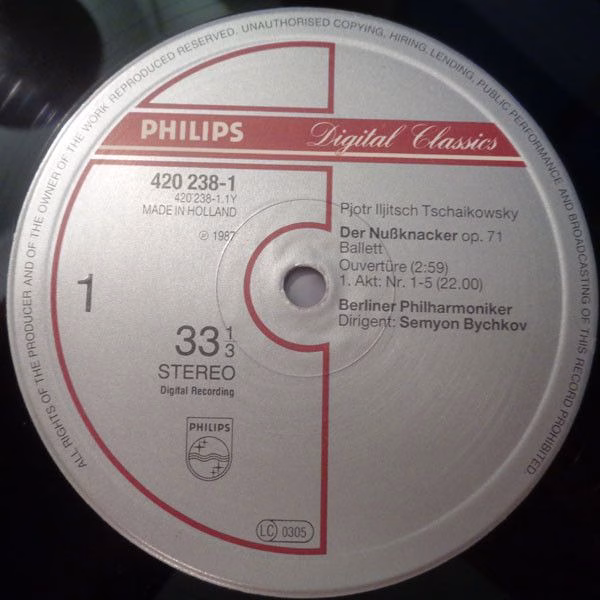 Philips Digital Classics 420 237-1 - Pyotr Ilyich Tchaikovsky, B - Image 3