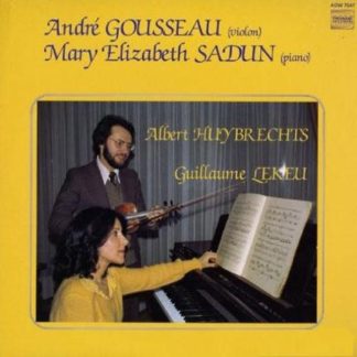 Pavane Records ADW 7047 - André Gousseau, Mary Elizabeth Sadun -