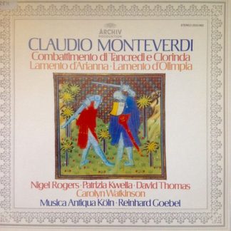 Archiv Produktion 2533 460 - Claudio Monteverdi, Nigel Rogers (2