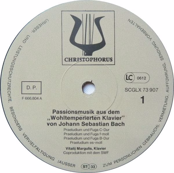 Christophorus SCGLX 73 907 - Vitaly Margulis, Johann Sebastian B - Image 4