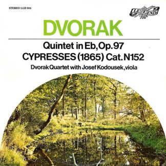 Legend LGD 016 - Antonín Dvořák, Dvořák Quartet, Josef Koďousek