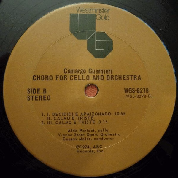 ABC Westminster Gold WGS-8278 - Heitor Villa-Lobos, Mozart Camar - Image 4