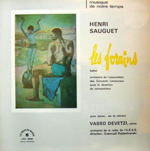 Le Chant Du Monde LDX-S-78300 - Henri Sauguet, Orchestre Des Con