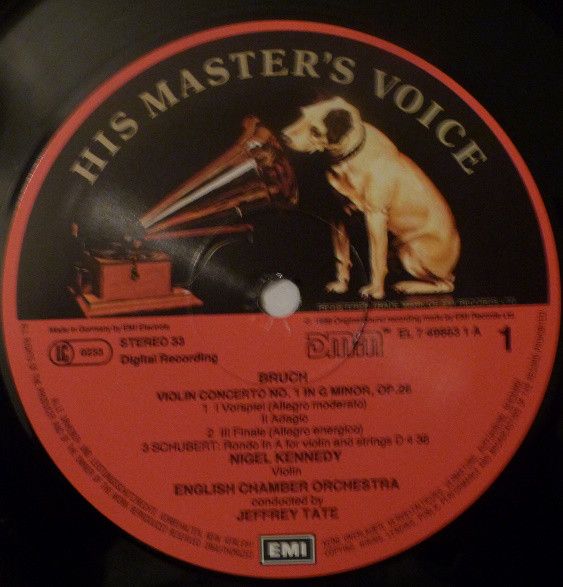 His Master's Voice Digital 067 • EL 7 496631 - Nigel Kennedy, Fe - Image 3