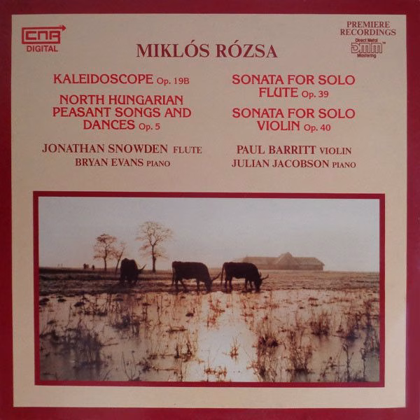 Cloud Nine Records (3) CN 6001 - Miklós Rózsa, Jonathan Snowden,