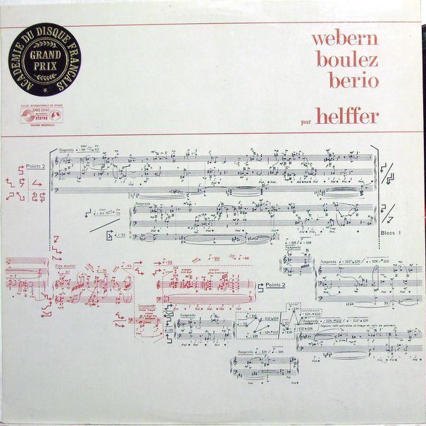 Guilde Internationale Du Disque SMS 2590 - Luciano Berio, Pierre