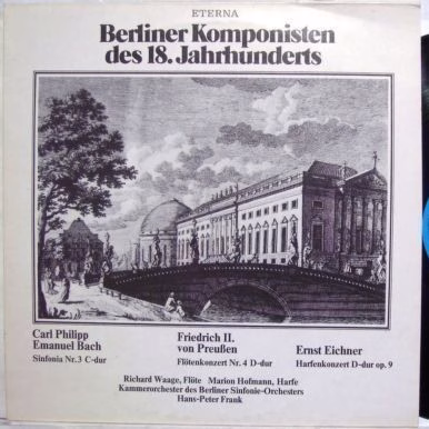 Eterna 8 27 800 - Carl Philipp Emanuel Bach, Friedrich der Gross