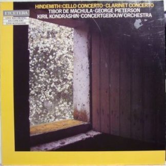 Etcetera (3) ETC 1006 - Paul Hindemith, Tibor De Machula, George