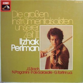 His Master's Voice 1 C 049-02 702 - Itzhak Perlman, Johann Sebas
