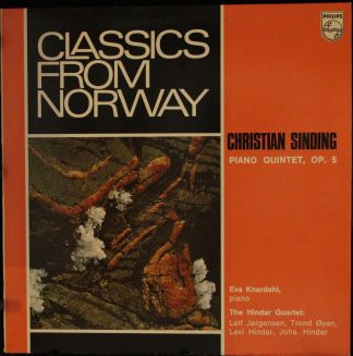 Philips 854.003 AY - Christian Sinding, Eva Knardahl, Hindarkvar