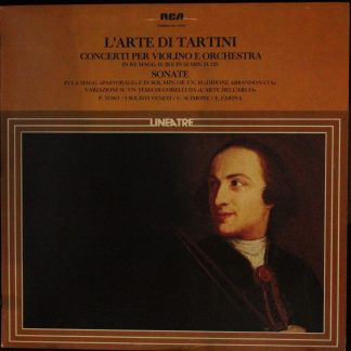 RCA GL 37079 - Giuseppe Tartini - L'Arte Di Tartini Concerti Per