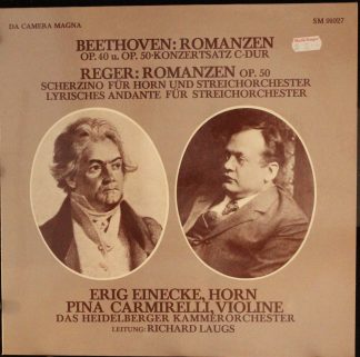 Da Camera Magna SM 91027 - Ludwig van Beethoven, Max Reger, Erig
