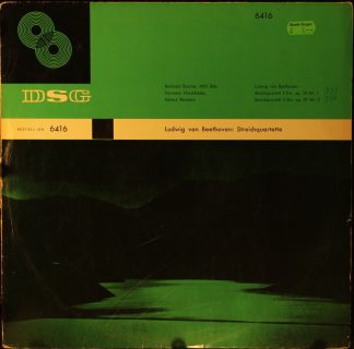 DSG 6416 - Ludwig van Beethoven, Reinhold Barchet, Will Beh, Her