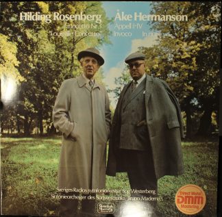 Swedish Society Discofil SLT 33215 - Hilding Rosenberg, Åke Herm