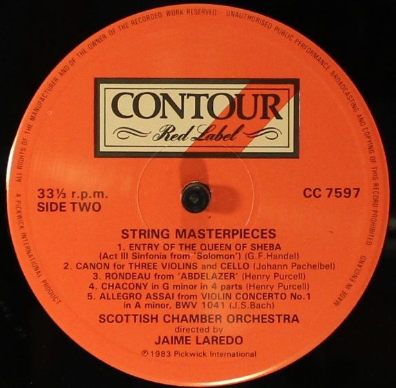 Contour Red Label CC 7597 - Scottish Chamber Orchestra, Jaime La - Image 4