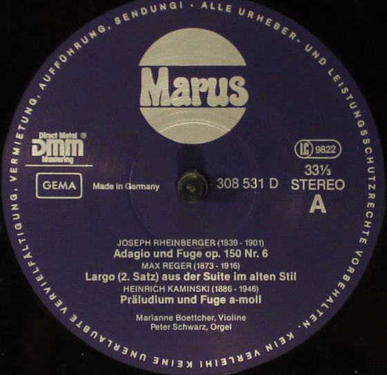 Marus (2) 308 531 - Marianne Boettcher, Peter Schwarz (4) - Viol - Image 3