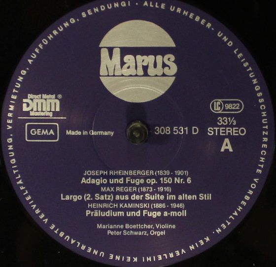 Marus (2) 308 531 - Marianne Boettcher, Peter Schwarz (4) - Viol - Image 3