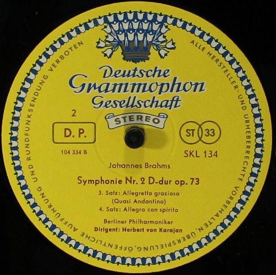 Deutsche Grammophon SKL 133/139 - Johannes Brahms, Herbert von K - Image 7