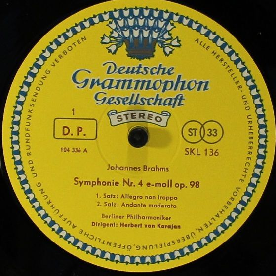 Deutsche Grammophon SKL 133/139 - Johannes Brahms, Herbert von K - Image 10