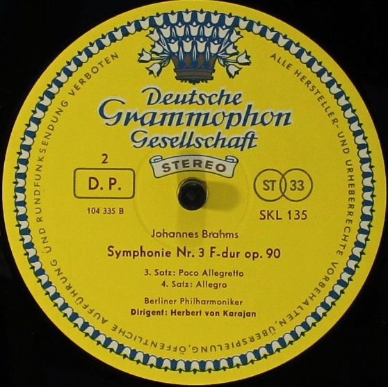 Deutsche Grammophon SKL 133/139 - Johannes Brahms, Herbert von K - Image 9