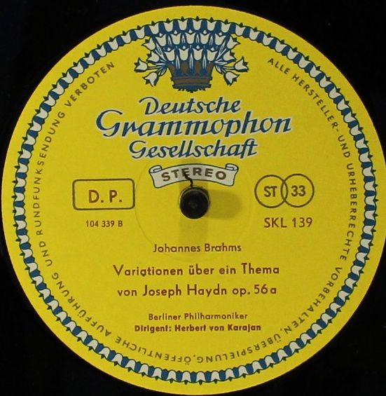 Deutsche Grammophon SKL 133/139 - Johannes Brahms, Herbert von K - Image 16