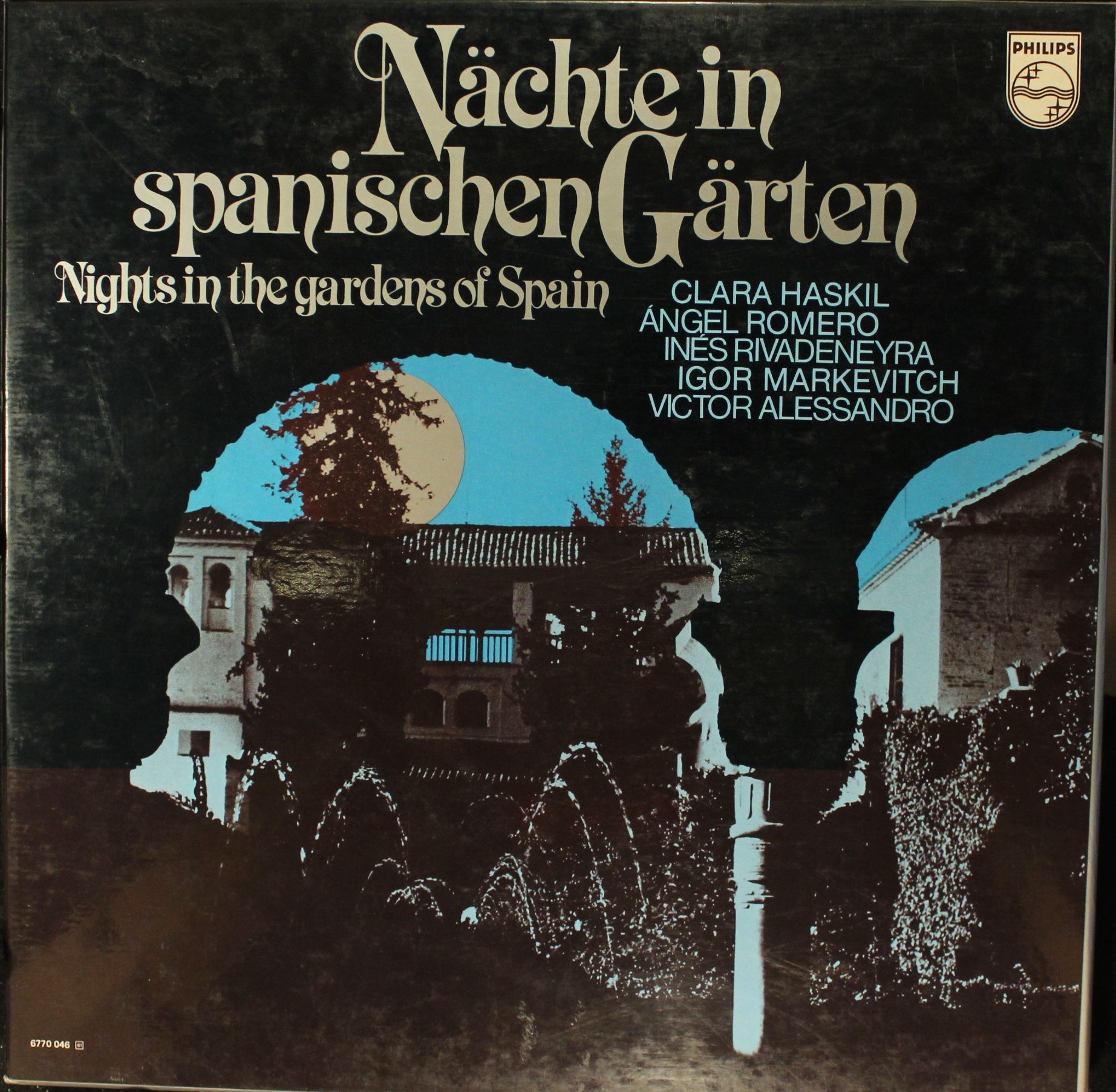 Philips 6770 046 - Clara Haskil, Angel Romero (2), Inés Rivadene