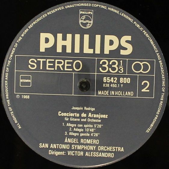 Philips 6770 046 - Clara Haskil, Angel Romero (2), Inés Rivadene - Image 5