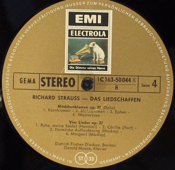 Die Stimme Seines Herrn 1C 163-50043/51 - Richard Strauss, Dietr - Image 5