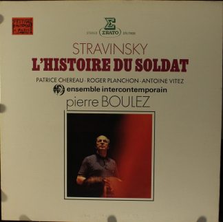 Erato STU 71426 - Igor Stravinsky, Pierre Boulez, Ensemble Inter