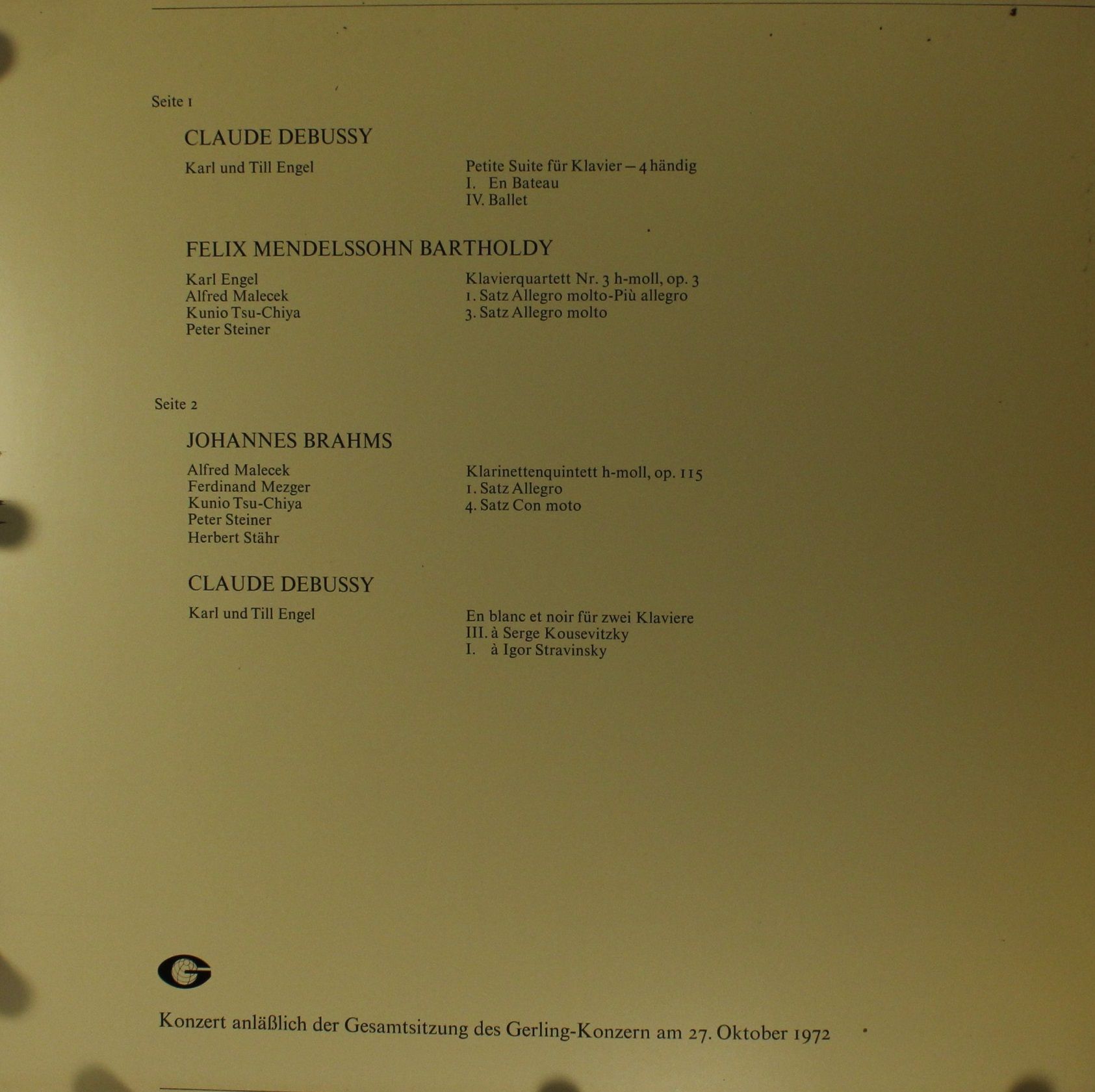 Gerling-Konzern-Versicherungsgesellschaft 6833 081 - Felix Mende - Image 3