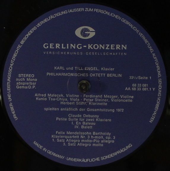 Gerling-Konzern-Versicherungsgesellschaft 6833 081 - Felix Mende - Image 6