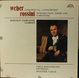 Supraphon 1110 3620 ZA - Carl Maria von Weber, Gioacchino Rossin