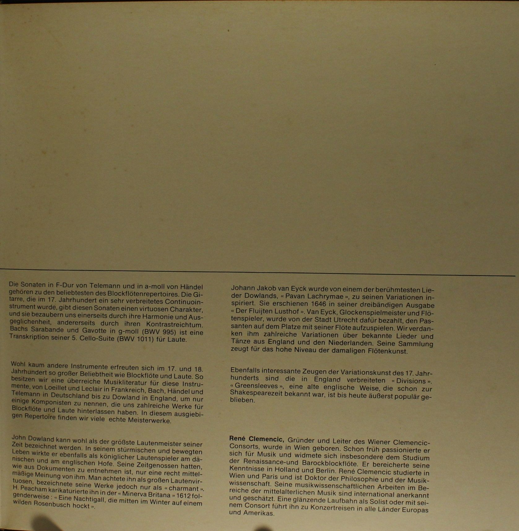 Deller Recordings FSM 53 302 - Johann Sebastian Bach, Georg Frie - Image 4