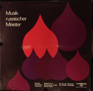 Colosseum COLOS SM 543 - Alexander Borodin, Alexander Tcherepnin