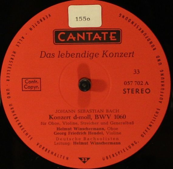 Cantate 057 702 - Johann Sebastian Bach, Deutsche Bachsolisten, - Image 4