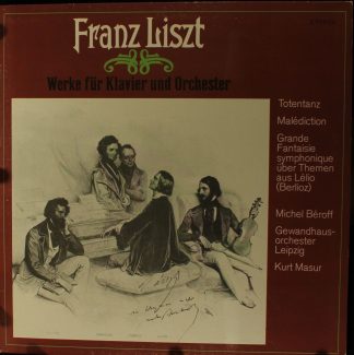 Eterna 8 27 429 - Franz Liszt, Michel Béroff, Gewandhausorcheste