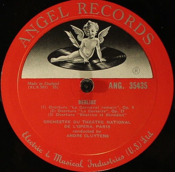 Angel Records 35435 - André Cluytens, Hector Berlioz - Berlioz O - Image 4