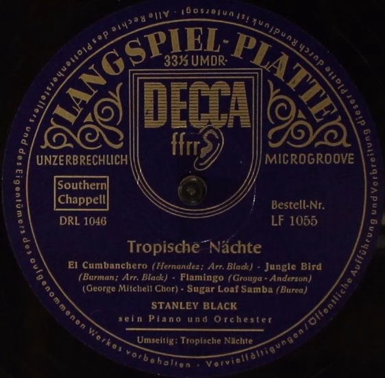 DECCA LF 1055 - Stanley Black & His Orchestra - Tropische Nächte - Image 3