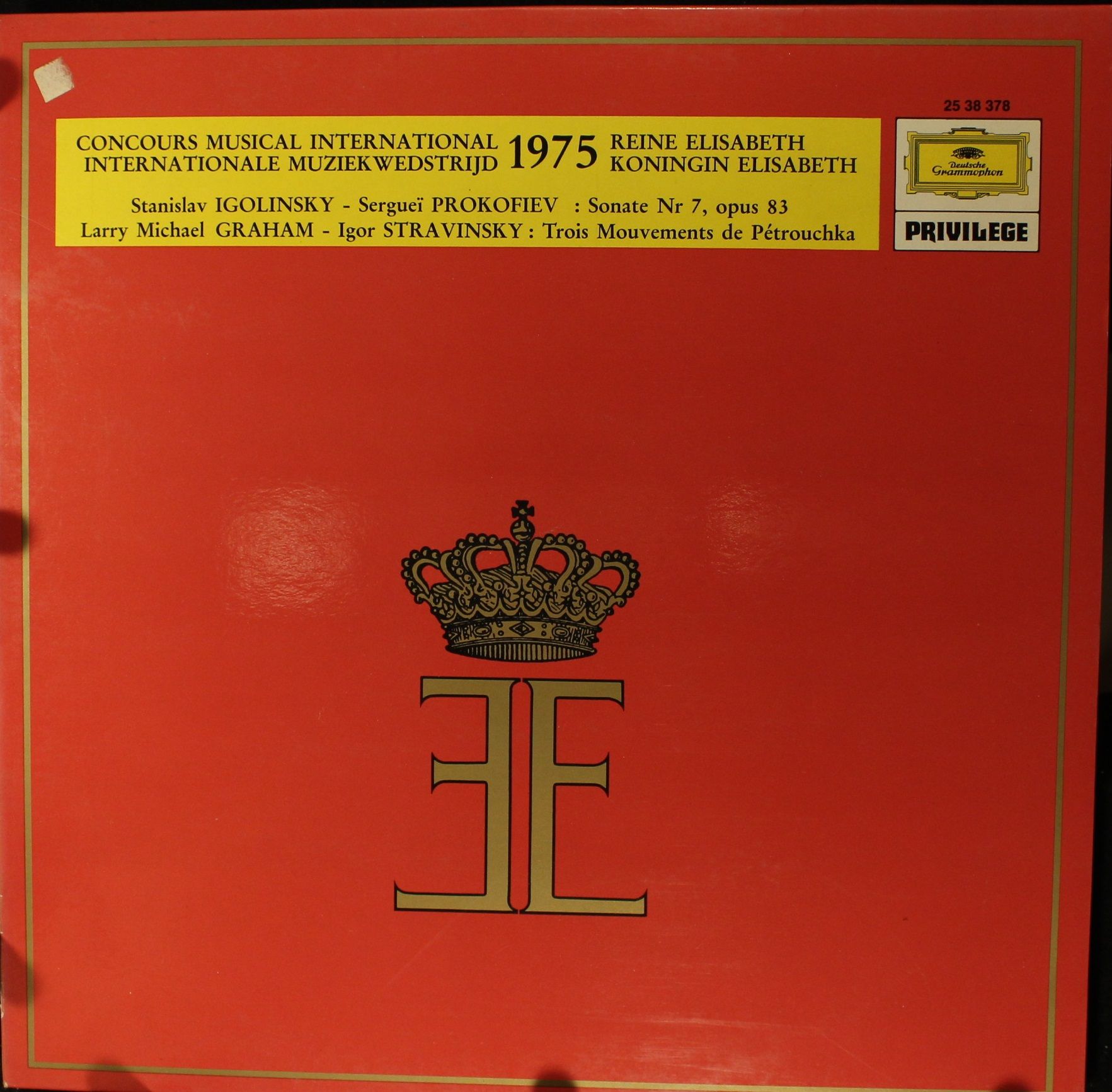 Deutsche Grammophon 2538 378 - Станислав Иголинский, Larry Micha