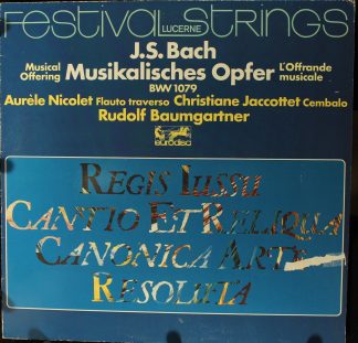 Eurodisc SQ 27 319 KK - Festival Strings Lucerne, Rudolf Baumgar