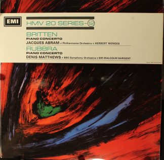 EMI HQM 1103 - Benjamin Britten, Edmund Rubbra - Piano Concerto