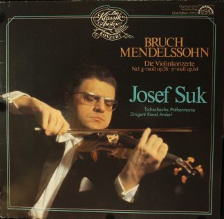 Supraphon 30 216 6 - Felix Mendelssohn-Bartholdy, Max Bruch, Jos